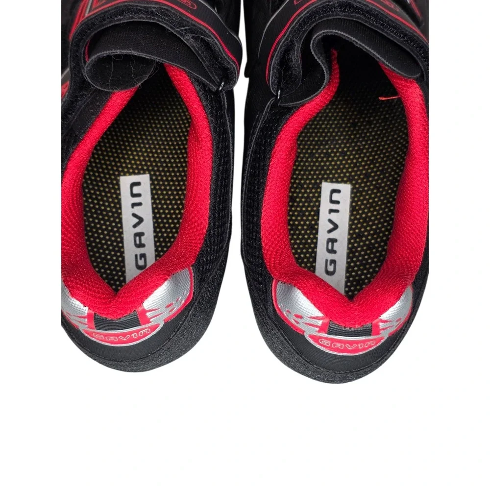 Gavin Cycling Shoes Black/Red Men's 8.5 / Women's 10 US  SPD/LOOK Compat